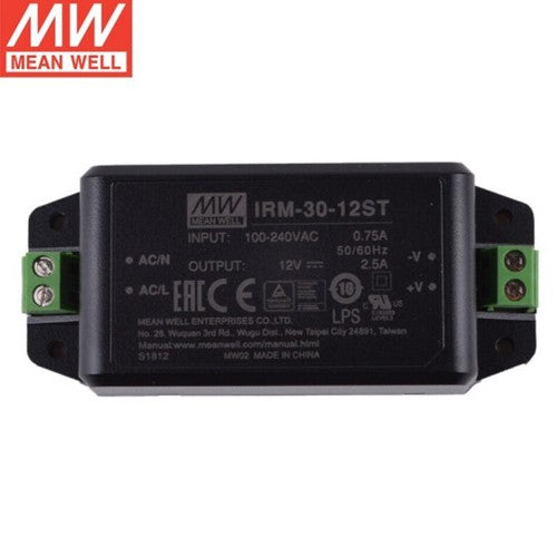 Mean Well IRM-30-ST switching power supply 5V12V24V48 terminal type 30W module