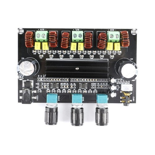 XH-M573 TPA3116D2 80W+80W+100W 2.1 Channel Digital Power Amplifier Board 1.2MHZ