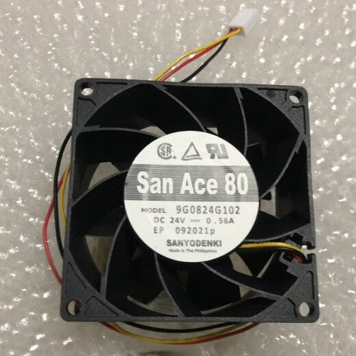 One For SANYO  9G0824G102 DC24V 0.56A inverter fan Free Shipping