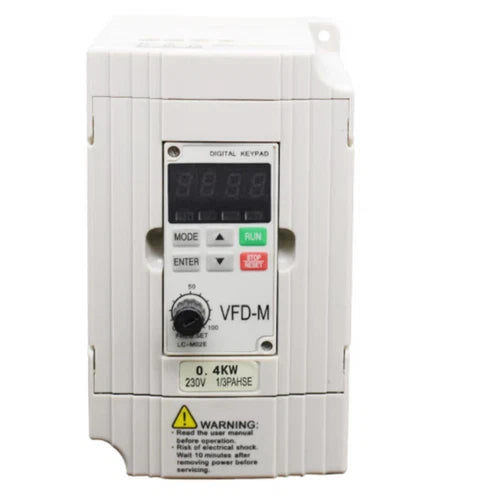1PC Motor Variable Frequency Drive 1/3 Phase VFD 230/ 380V 0.4/1.5/2/3/5/7.5kw