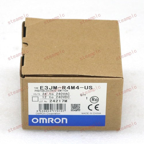 1pcs OMRON  E3JM-R4M4-US Photoelectric Switch In Box FREE SHIP