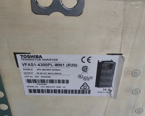 VFAS1-4300PL-WN1  TOSHIBA VFAS14300PLWN1 Inverter