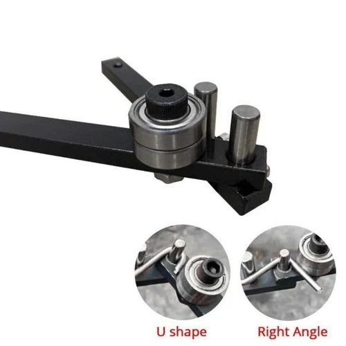 1x Steel Bar Bender Braided Basket Anchor Hook Iron Steel Manual Bending Machine