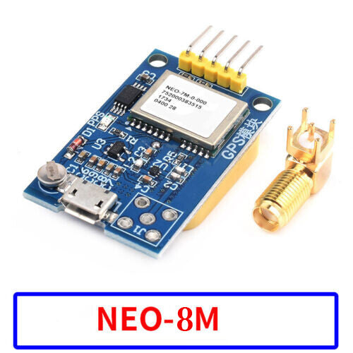 NEO-6M/7M/8M Micro USB GPS Positioning Satellite Module For Arduino STM32 C51-