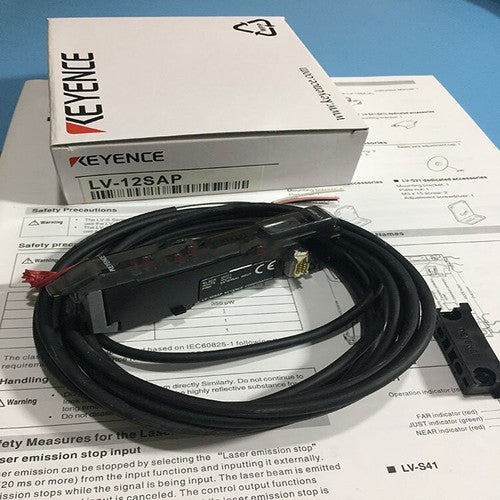 for keyence optical fiber amplifier LV-12SAP ONE Year Warranty
