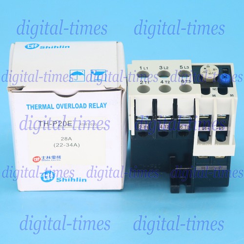 1PC  Shihlin TH-P20E 28A(22A-34A) Thermal Overload Relay#LJ
