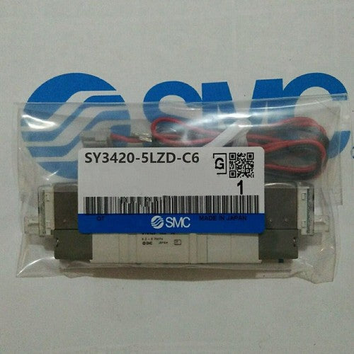 one   SMC SY3420-5LZD-C6 Solenoid valve Free shipping