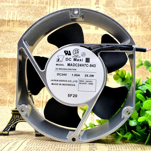 1X   inverter dedicated cooling fan MADC24H7C-943 24V 1.05A