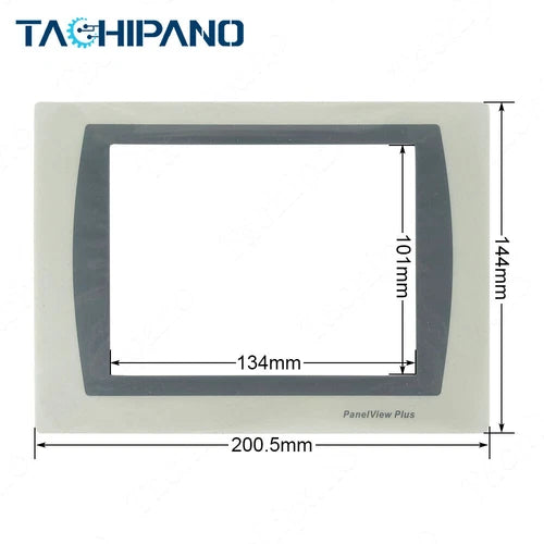 Touch Screen for 2711P-T7C22D9P A SER A Panel Glass + Overlay 2711P-T7C22D9P-A