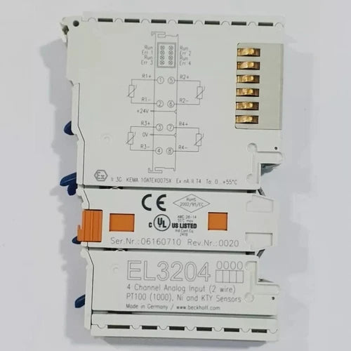 1PC Beckhoff EL3204 Analog Input Terminal Module   Free shipping