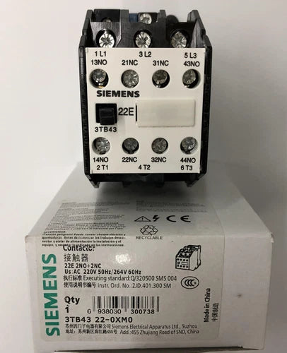 1PC  3TB4322-0X 24V 110V 220V 380V 3TB43 22-0X  AC contactor