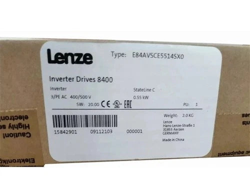 1 PC E84AVSCE5514SX0  LENZE Inverter E84AVSCE5514SX0