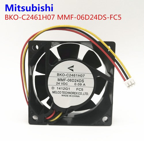 BKO-C2461H07 MMF-06D24DS-FC5 24V 0.09A 6025 Mitsubishi inverter cooling fan