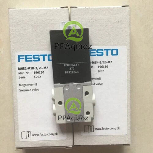 1PC  FESTO MHE2-M1H-3/2G-M7 196130 Solenoid Valve Free Shipping