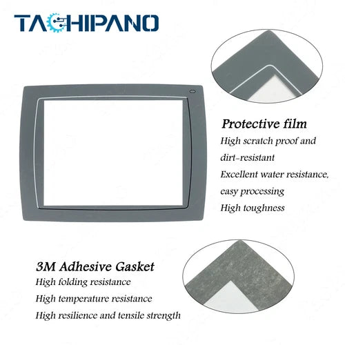 1SET  for  EXTER T70 EXTER T70-bl EXTER T70sr-bl with Front Overlay Touch Panel
