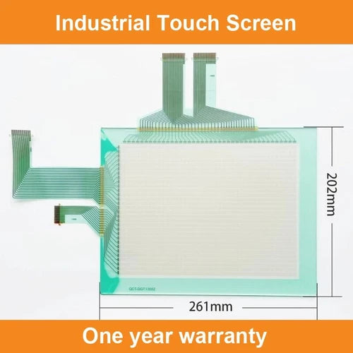 For NS10-TV00-V2 NS10-TV00-ECV2 +Overlay Film TouchScreen Panel Glass Digitizer
