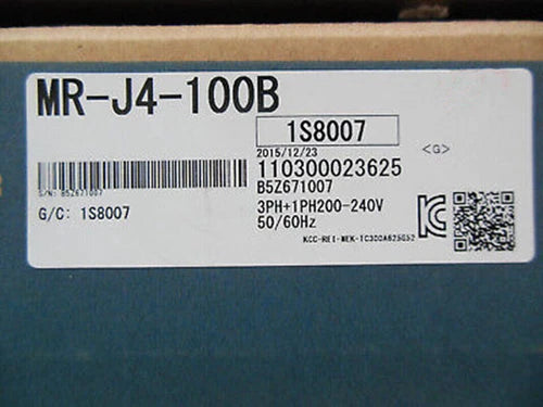 MR-J4-100B  MITSUBISHI SERVO MOTOR MR-J4-100B