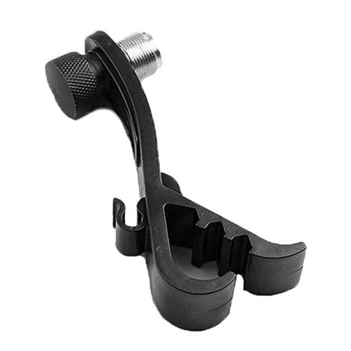 3PCS Microphone Mic Clamp Holder Adjustable Clip On Drum Rim Shockproof Mount
