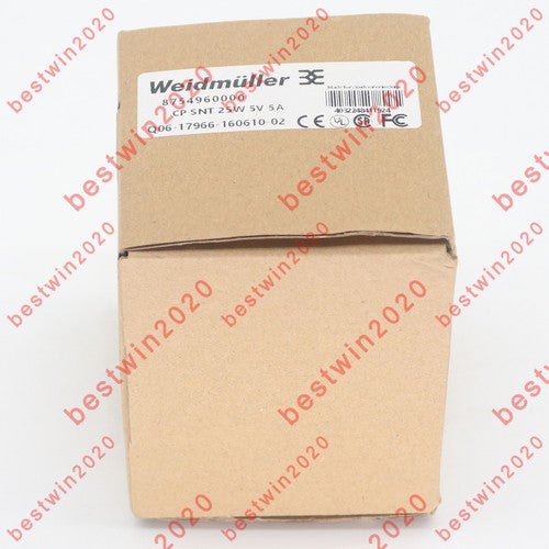 One  Weidmuller CP SNT 25W 5V 5A 8754960000 AC power supply spot stocks
