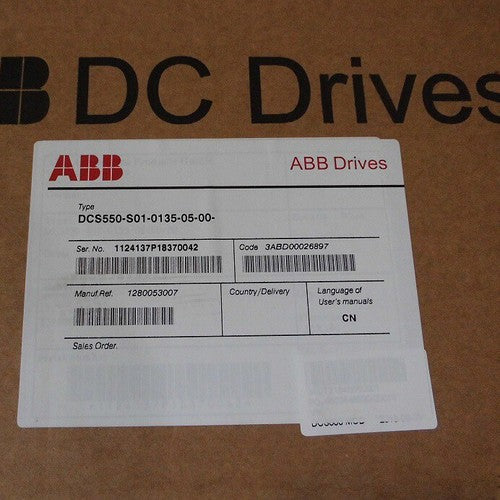 abb  authentic DC governor 135A DCS550-S01-0135-05-00-00 Fast Ship