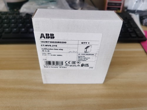 1PC  ABB CT-MVS.21S 1SVR730020R0200 Time Relay 0.05s-300h In Box