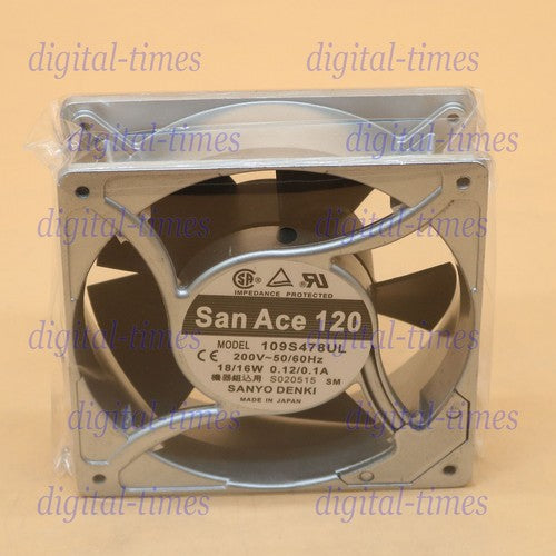 One For SANYO  For SANYO 109S478UL 12CM Industrial AC Cooling Fan