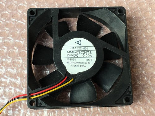 Mitsubishi A540 inverter cooling fan CA1322-H01 MMF-09C24TS-RM1 24V 0.20A 9225