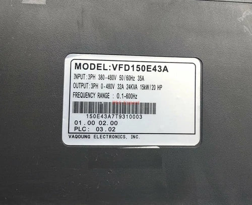 1PCS   DELTA VFD150E43A Of Frequency Converters Free delivery