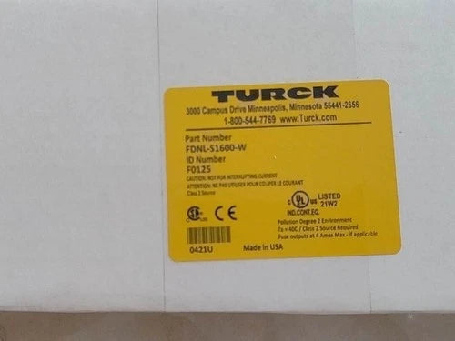 FDNL-S1600-W  TURCK FDNL-S1600-W Modules