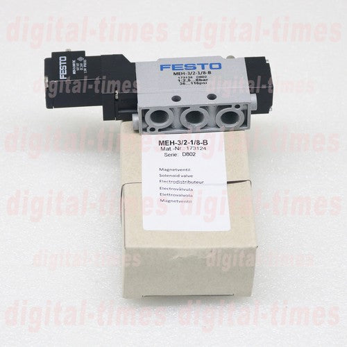 1PC  FESTO MEH-3/2-1/8-B 173124 Solenoid Valve Free Shipping