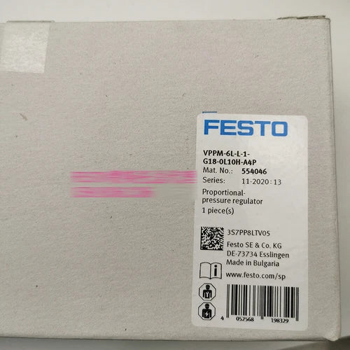 One Festo VPPM-6L-L-1-G18-0L10H-A4P 554046 Proportional Valve
