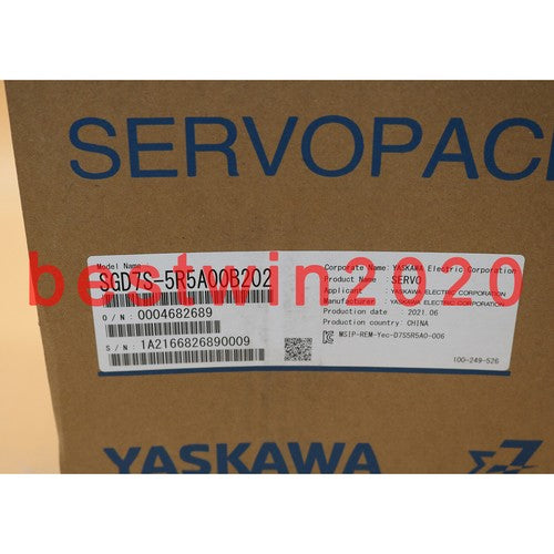 1PCs   Yaskawa SGD7S-5R5A00B202 Servo drive Fast Delivery