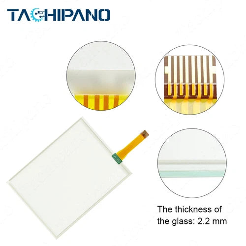 1SET  for XBTGT2220 XBTGT2110 PANEL Glass with Protective Film Touch Screen