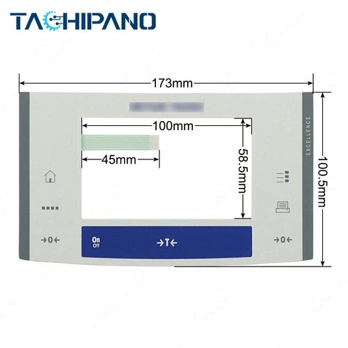 1PC for   XS2002S with Membrane Keypad XS2002S Touch Screen
