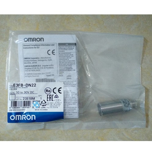 Omron cylindrical photoelectric sensor E3FB-DN22 free shipping