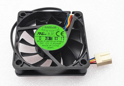1PC   speed control CPU cooling fan R126015SU 60*60*15mm DC 12V 0.40A PWM