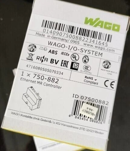 750-882  WAGO 750882 Ethernet MR Controller
