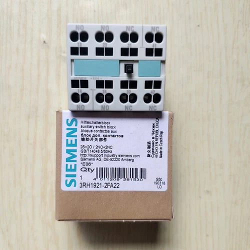 1PC    3RH19212FA22 Contactor  3RH1921-2FA22