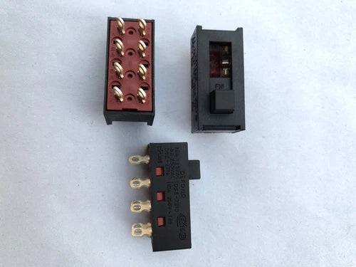2pcs  8 pins 3 positions Slide switch #V7CD CH DSE-2316 8A250VAC
