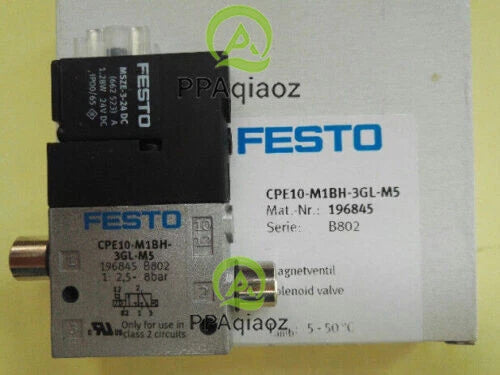 1PC  FESTO CPE10-M1BH-3GL-M5 196845 Solenoid Valve Free Shipping