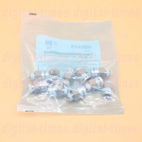 10PC  SMC AKB01A-01S Pneumatic connector Quality assurance#LJ