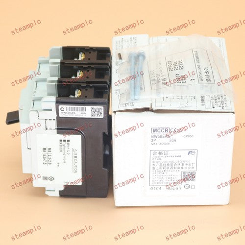 One  For FUJI BW50EAG 3P 50A Circuit Breaker FREE SHIP