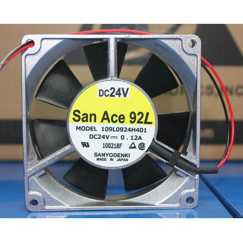 One For SANYO  109L0924H401 24V 0.12A inverter cooling fan Free Shipping