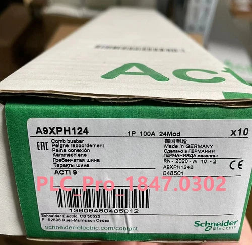 A9XPH124 1PCS   Schneider A9XPH124 24 position comb busbar Fast delivery