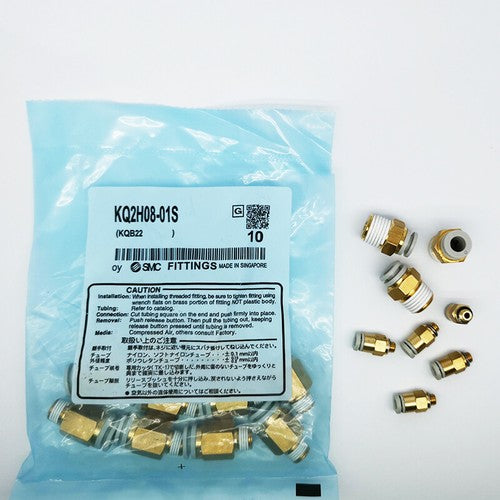 1Bag/10pcs SMC KQ2H08-01S Fittings  Free shipping