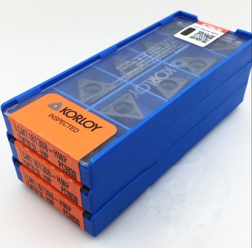 10Pcs/BOX KORLOY TCMT16T308-HMP PC9030 TCMT32.52-HM Blade Carbide Insert