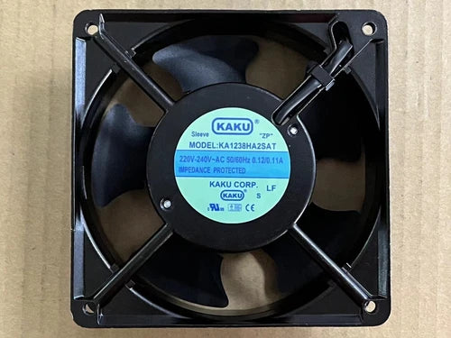 For KA1238HA2SAT cooling fan 220V-240VAC 50/60HZ 0.12/0.11A 120*120*38mm