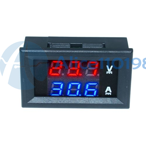 10PCS 100V 10A Dual LED DC Digital Display Ammeter Voltmeter Amp Volt Meter