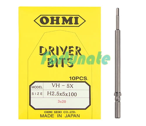 10PC/bag  FOR Batch nozzle VH-5X H2.5x5x100(3x20)
