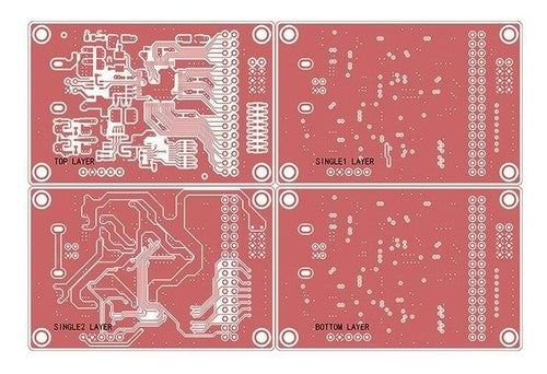 FT4232HL Development Board USB to Serial Port Module SPI I2C IIC Onboard AT93C46